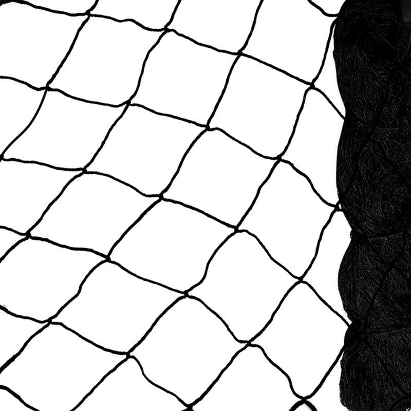 Black Nylon Anti Bird Net Netting Mesh For Fruit Crop Plant Tree Bird-Preventing Netting 15X7.5M