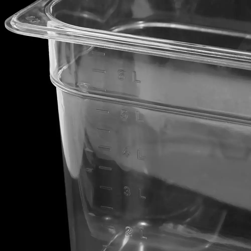 

6L Sous Vide Cooker Container Transparent Food Grade Material Vacuum Tank Heat Insulation Sound Insulation Bathtub