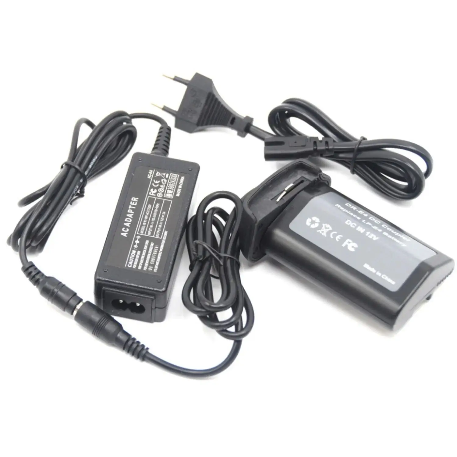 ACK-E4 AC Power Adapter DR-E4 DC Coupler LP-E4 LP-E19 Dummy Battery Supply For Canon Eos-1dc 1dx 1dmark Iii Iv 1dsmark