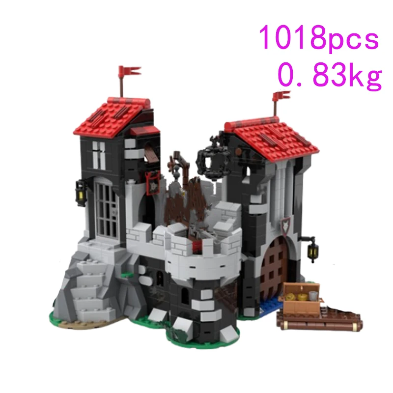 

32 Spot MOC-193275 Castle Small Particle Assembly Building Blocks Educational Toy Model Gift Set O