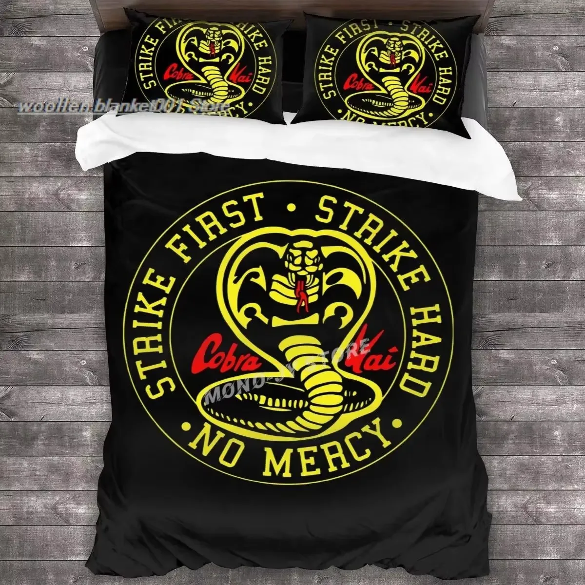 

Cobra Kai Bedding Set Duvet Cover Pillowcases Comforter Bedding Sets Bedclothes