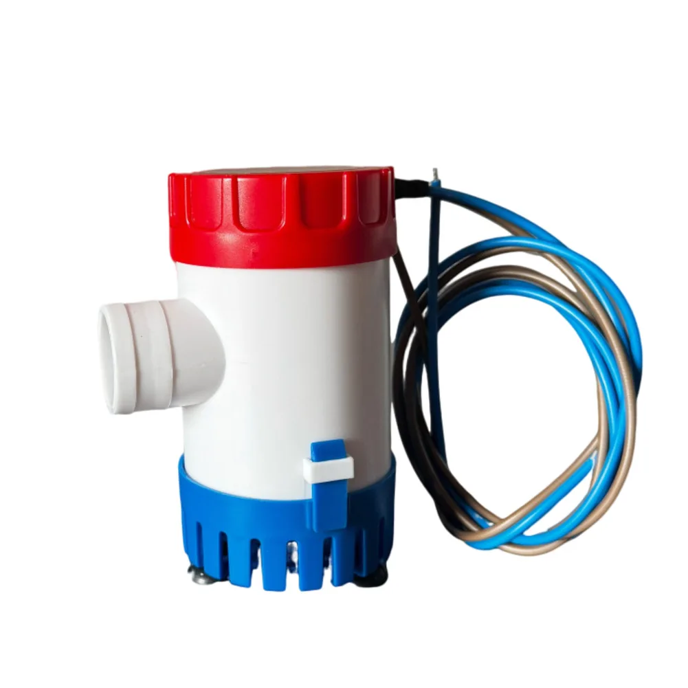 Marine Submersible Electric Bilge Pump 12V 24V for Yacht Boat Fishing Vessel 1100 GPH with Removable Filter Base