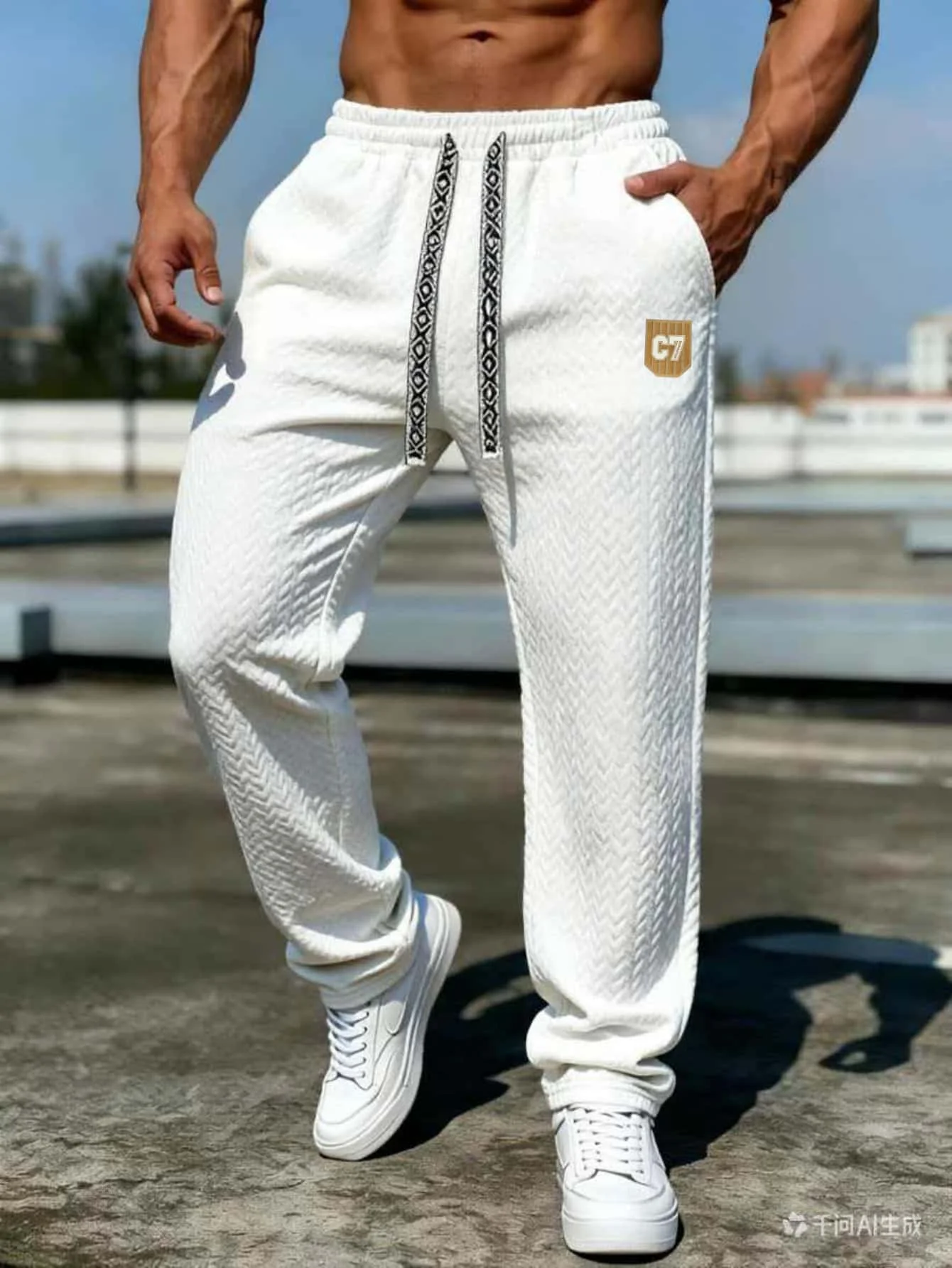 

Men's Versatile Casual Trousers High-Quality Large Capacity Double Sided Pockets Four Seasons Wearable Comfortable Long Pants