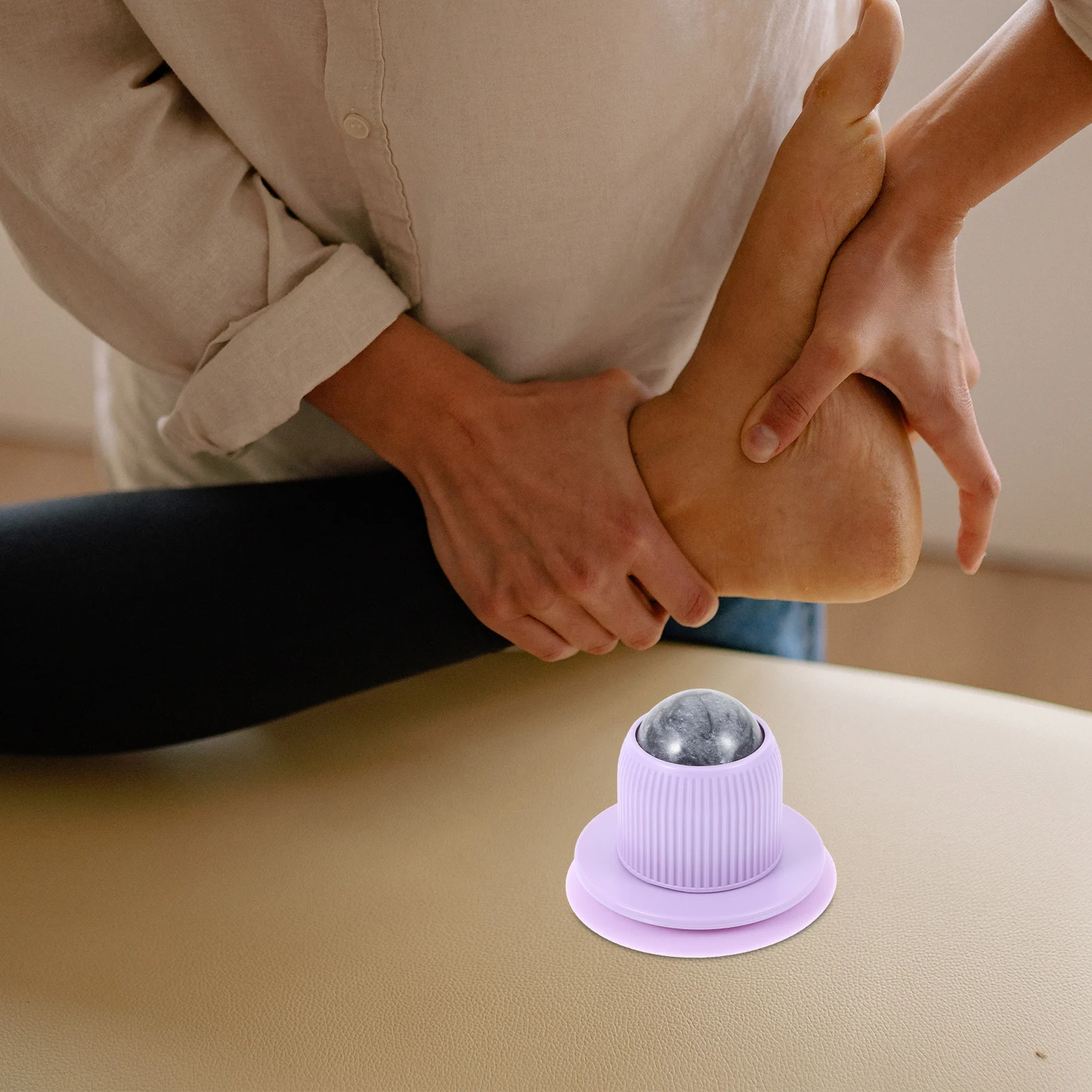 

Portable Massage Suction Cup Roller Muscle Exhaust Relief Massager Device For Neck Back Legs Body Relaxing Roller Ball Multi-Use