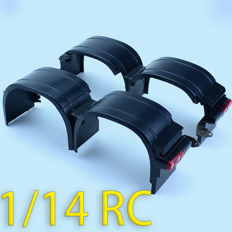 

1:14th Scale Simulation Fender with Taillight for Tamiya RC Truck SCANIA 770S R620 VOLVO BENZ 3363 Arocs MAN Car Accessories