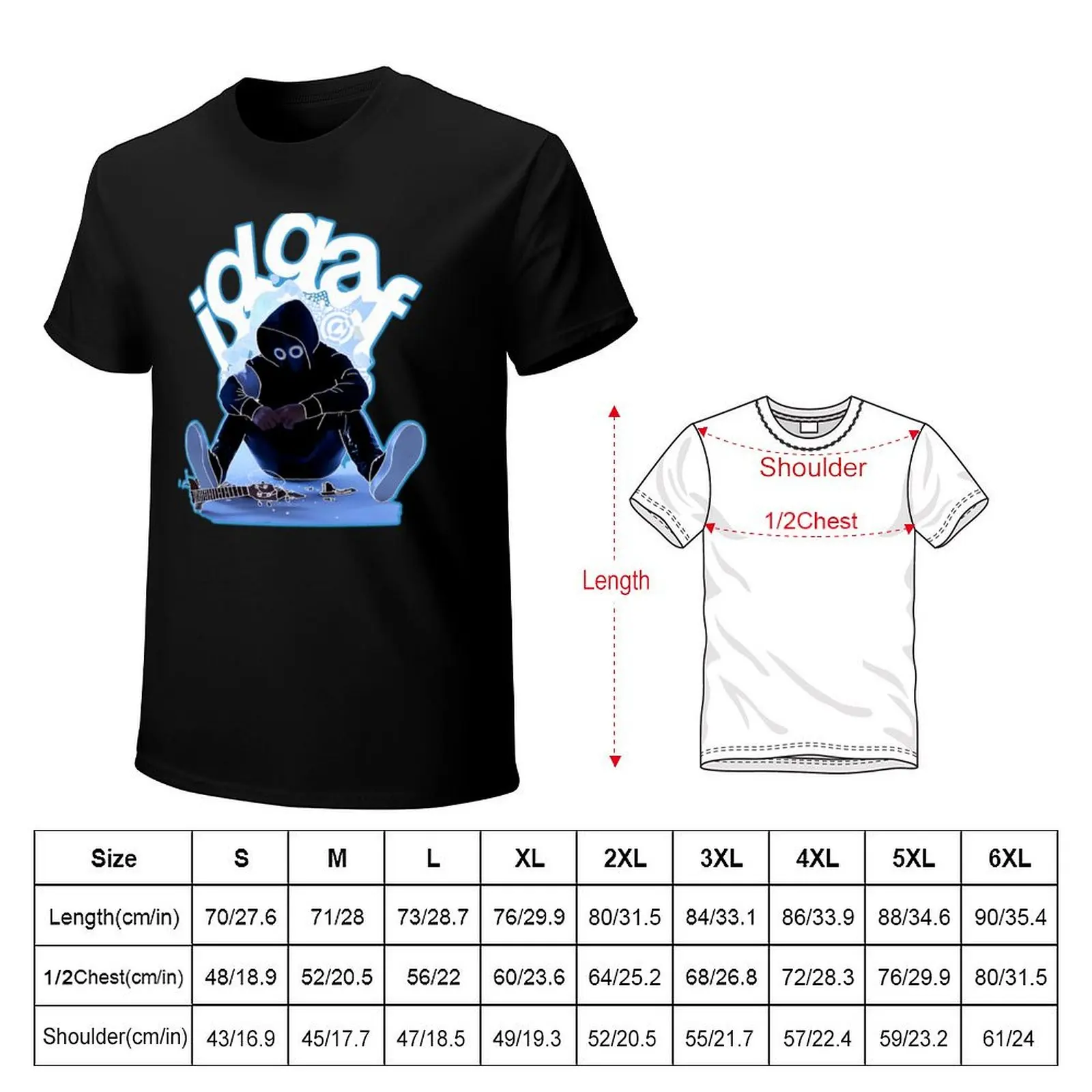 Boywithuke I.D.G.A.F T-Shirt man t shirts cotton T-Shirt
