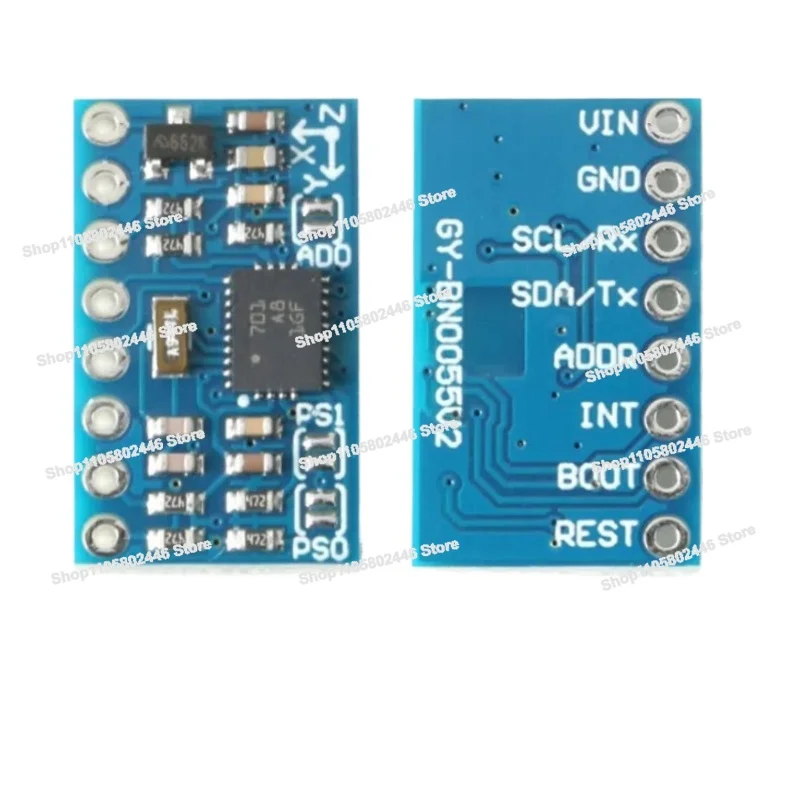 GY-955V2 BNO055 BNO085 Nine-axis Sensor, Gyroscope, Acceleration, Magnetometer Module
