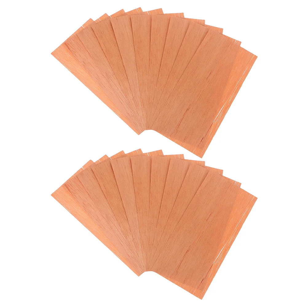 

20pcs Spanish Sheets Humidor 150X65Mm Moisture Control Wood Pieces Enhance Flavor Humidification Cedar Chips For Box Cigar Box