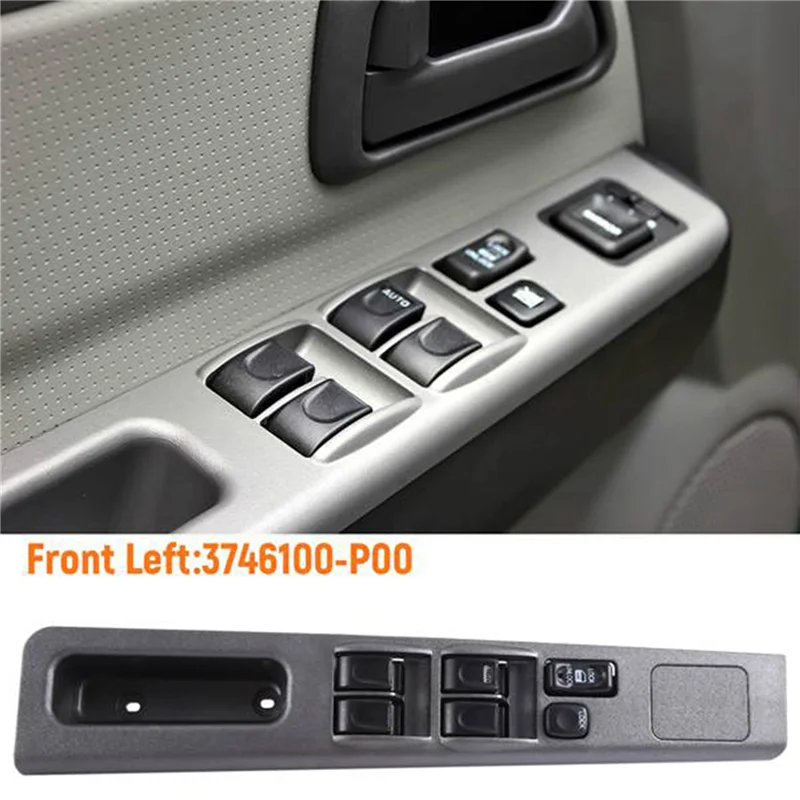 

VC-Innovative-Car Electric Power Window Switch Lifter Regulator Control Button For Great Wall Wingle 3/V240 Wingle 5 2006-2011 W