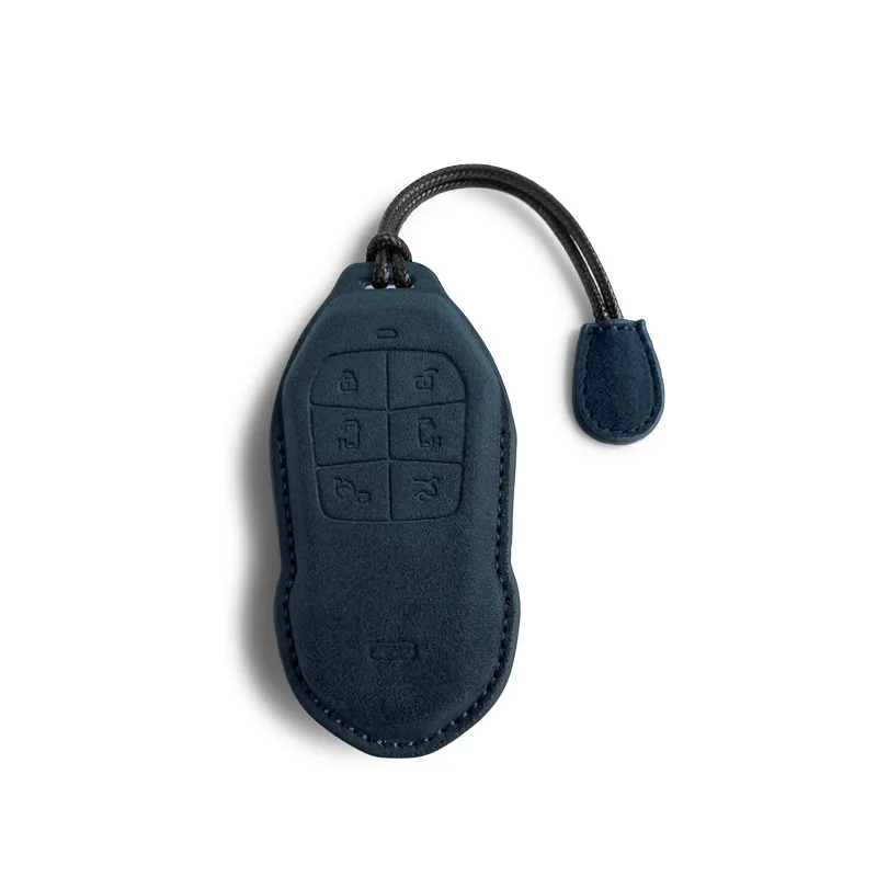 

For Xpeng X9 keycase G6 suede all inclusive G9 P7i P5 car keycase lock shell buckle interior