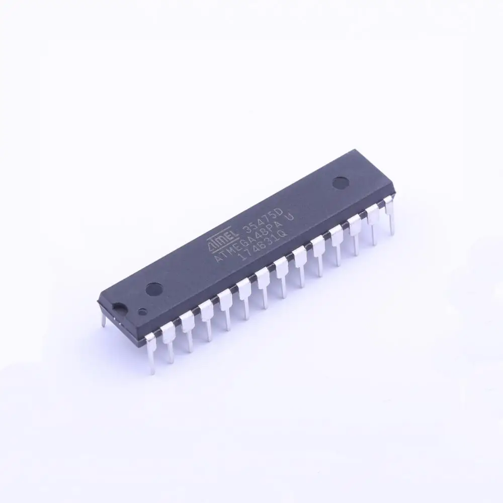 1PCS/LOTE ATMEGA48PA-PU ATMEGA48PA ATMEGA48PAU ATMEGA48PA-U DIP-28 100% New and original