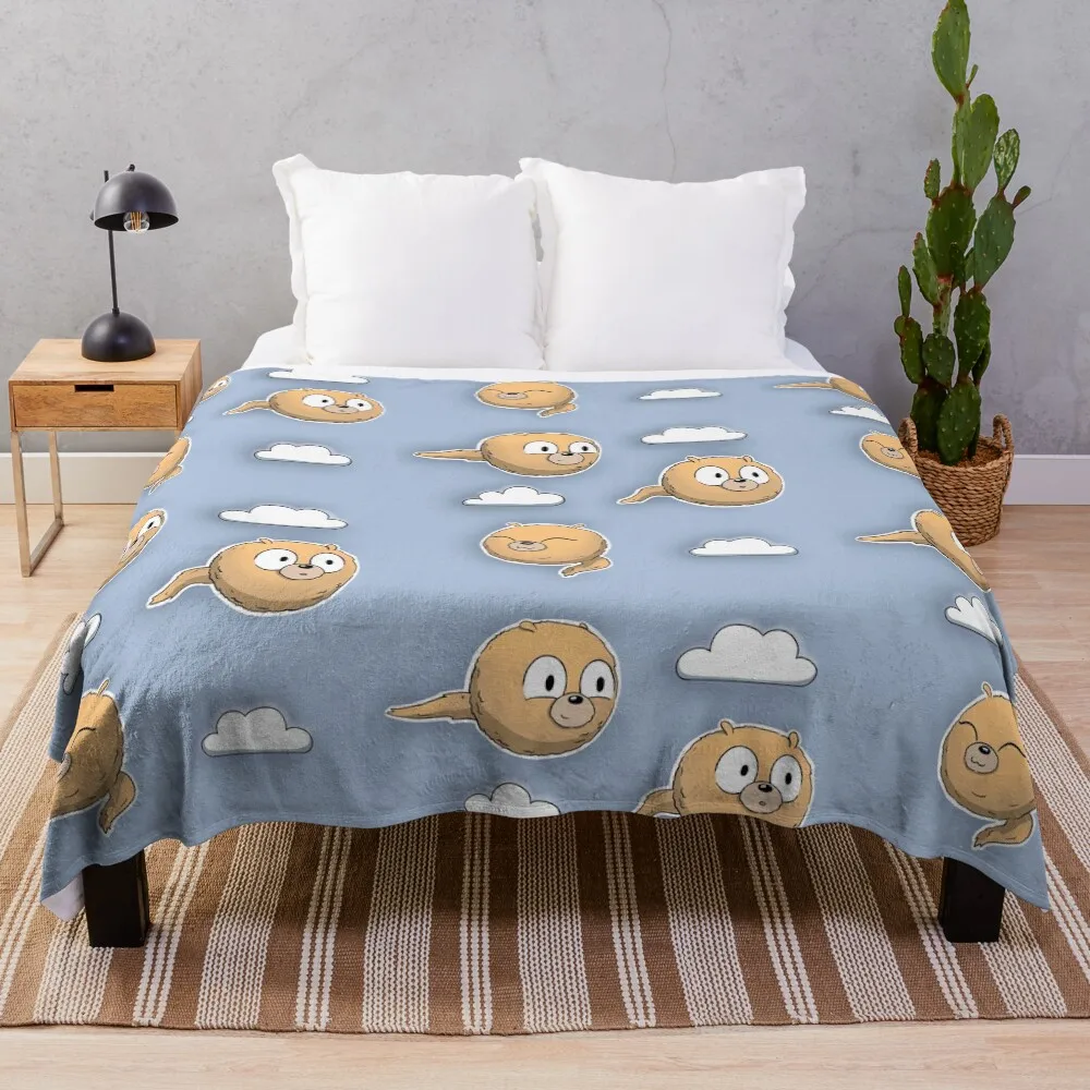 

Flying woff Throw Blanket Soft Bedroom Blanket for Night Sleeping