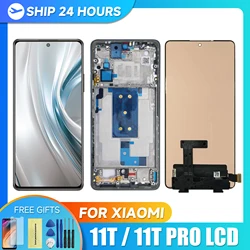 100% Tested Mi 11T Display Replace For Xiaomi Mi 11T Pro LCD 2107113SG Display Touch Screen Digitizer Assembly Repair Screen