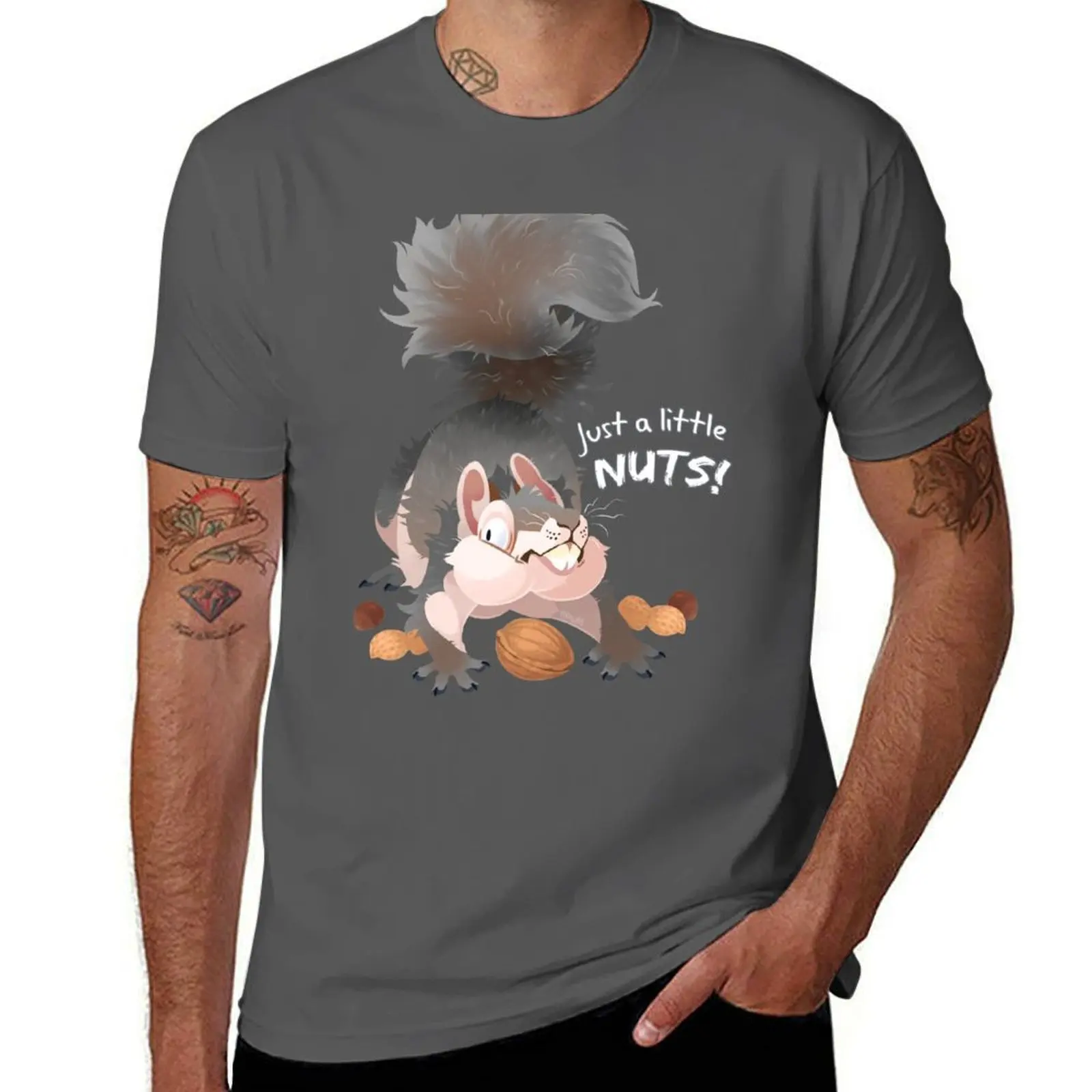 

Just a Little NUTS! T-Shirt hippie clothes aesthetic clothes shirts graphic tee men