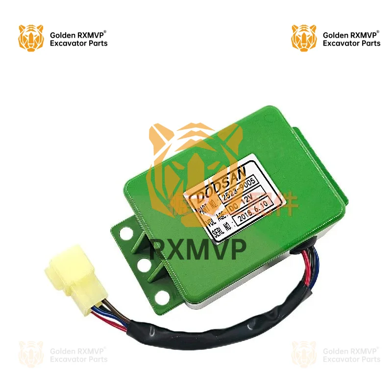 For Doosan Daewoo Dh Dx150/220215 225-7 Start Controller, Wiper Motor Control Relay, Excavator Accessories