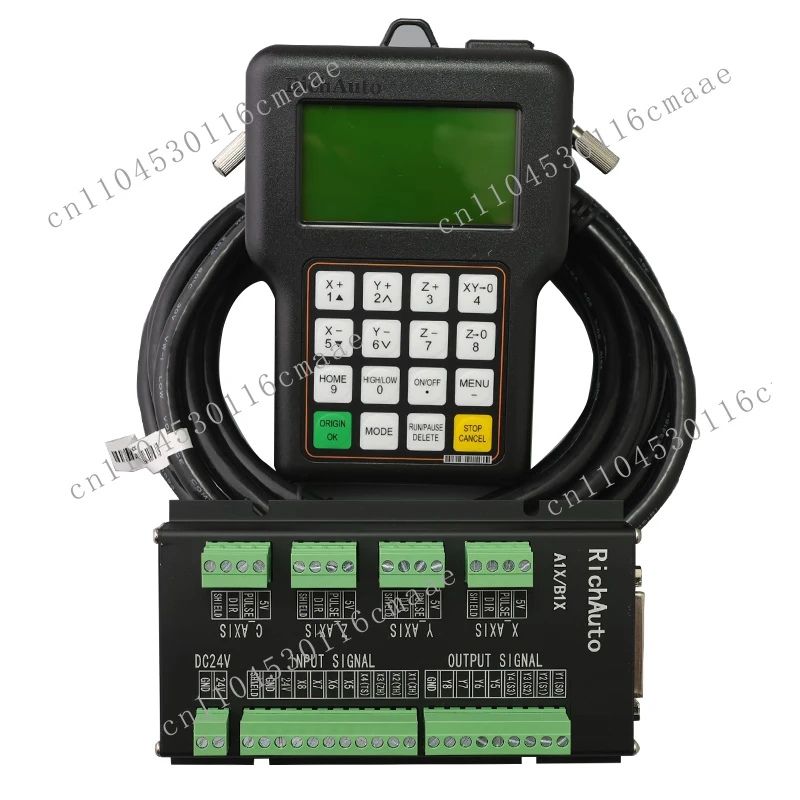 For Richauto A11 DSP Handle System 3 Axis CNC Router Mill Controller Engraving Machine Control with Durable Plastic Material