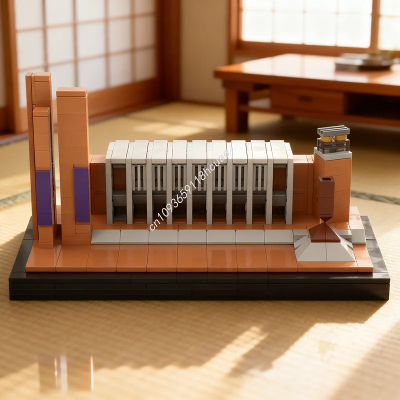 

563 шт. MOC Архитектура Kane Hall Университет Вашингтон Модель Строительные блоки Игрушка Креативный DIY Рождественский подарок Идея Образование