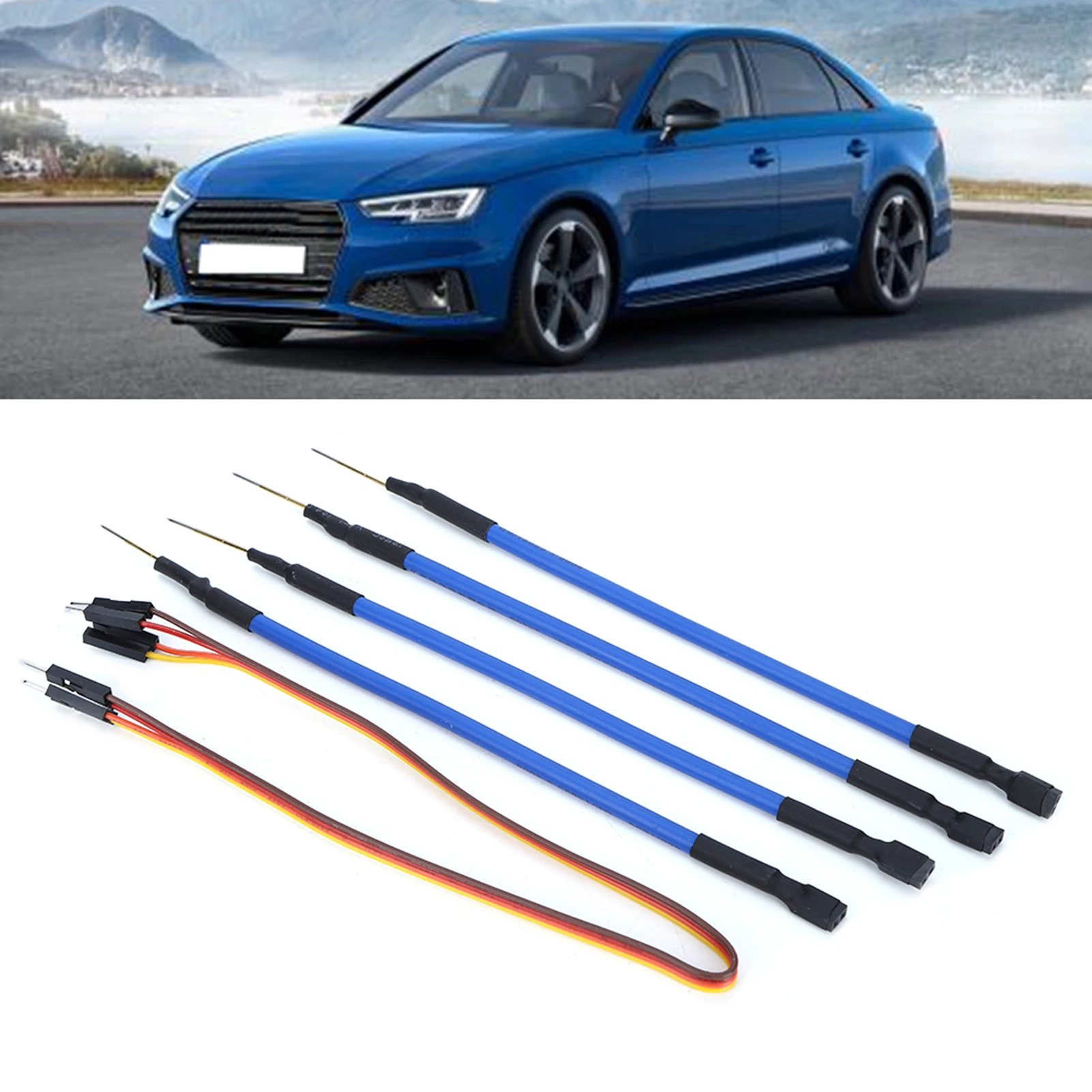 4Pcs/Set LED BDM Frame 4 Probes Pens with Connect Cable Fits for Ktag Kess V2 Fgtech BDM100