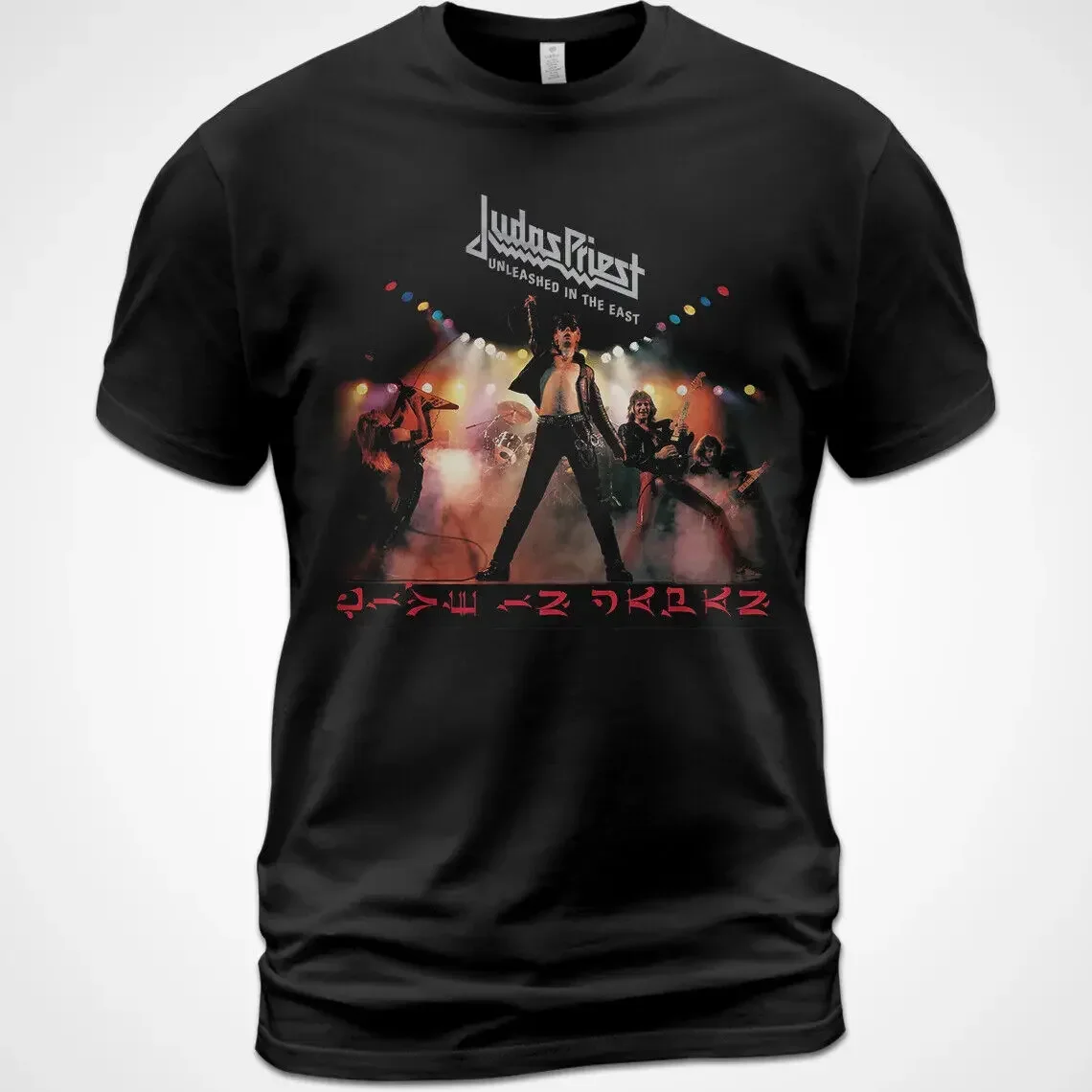 

Cotton T-shirt Judas Priest Unleashed in the East Album Tee Ian Hill Rob Halford