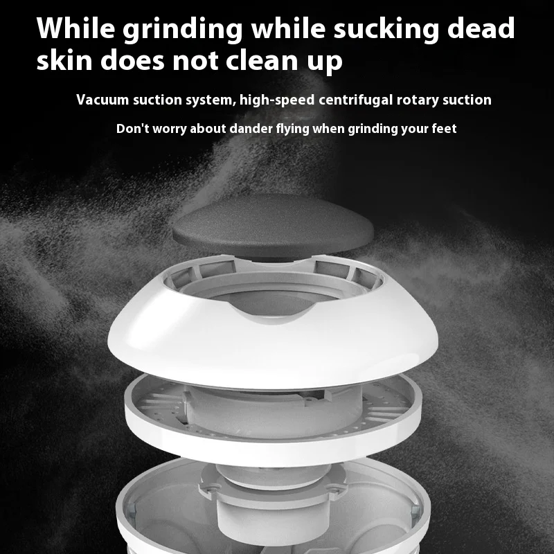 새로운 전기 발 그라인더 발 뒤꿈치 필링 죽은 피부와 굳은 살 연삭 발 가정용 발 수리 도구 페디큐어