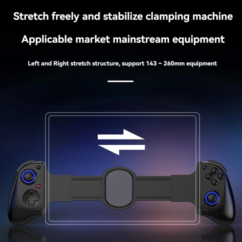 ABMF-D11 Stretching Wireless Game Controller For SWITCH/Android/Apple IOS Tablet Multi-Function Streaming Joystick