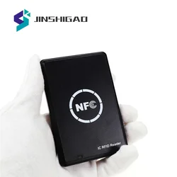 NFC Smart Card Reader Writer RFID Copier Duplicator 13.56MHz USB Programmer Key fobs Card IC UID S50 MF ISO14443A Tag