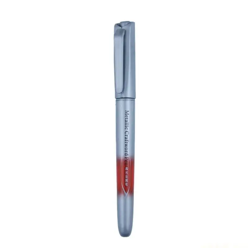 Metallic Highlighter Marker For Writing Drawing on Cardstock Plastic Glass Fabric Wedding Invitations Art Signing