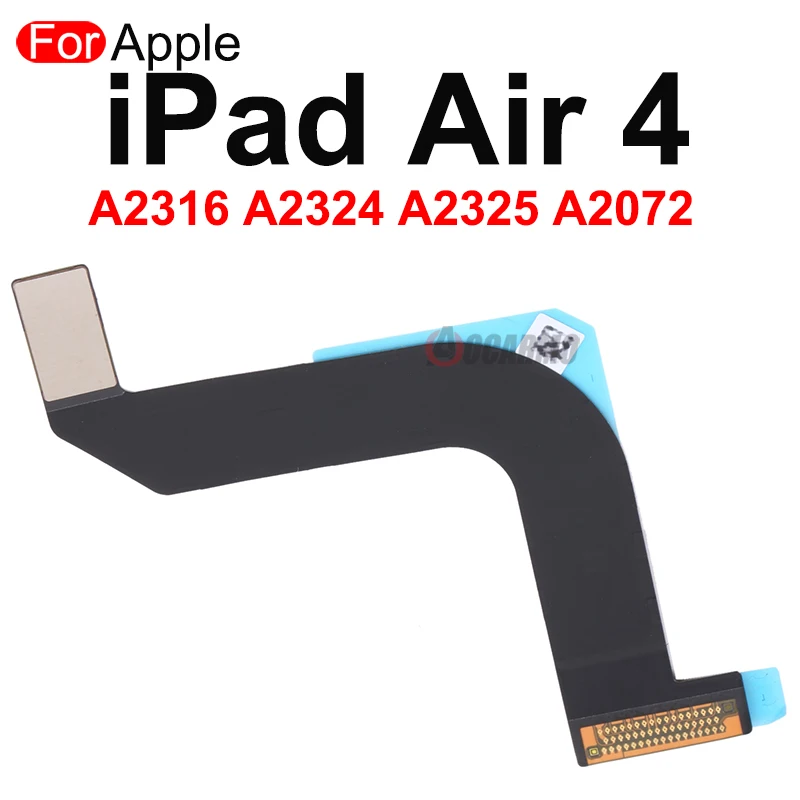 Aocarmo For Apple iPad Air 4 10.9\'\' inch 2020 LCD Screen Display Connector Flex Cable A2316 A2324 A2325 A2072 Repair Parts