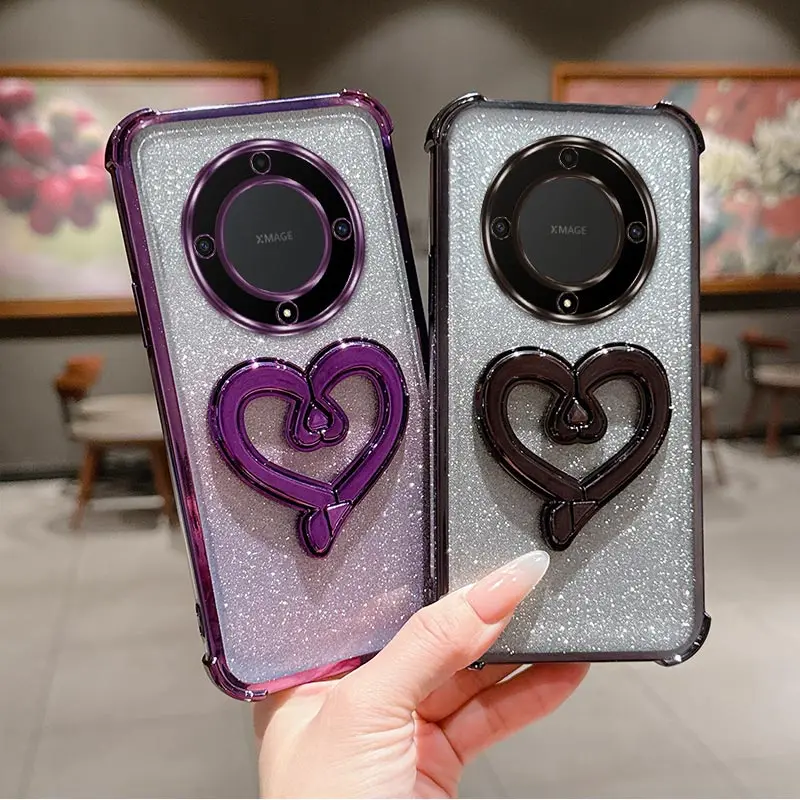 X9 B تصفيح حامل الحبل جراب هاتف ل الشرف X6A X9B X8 X8A X6C X9A X8B X7 X8C X5B X7A X6B غطاء