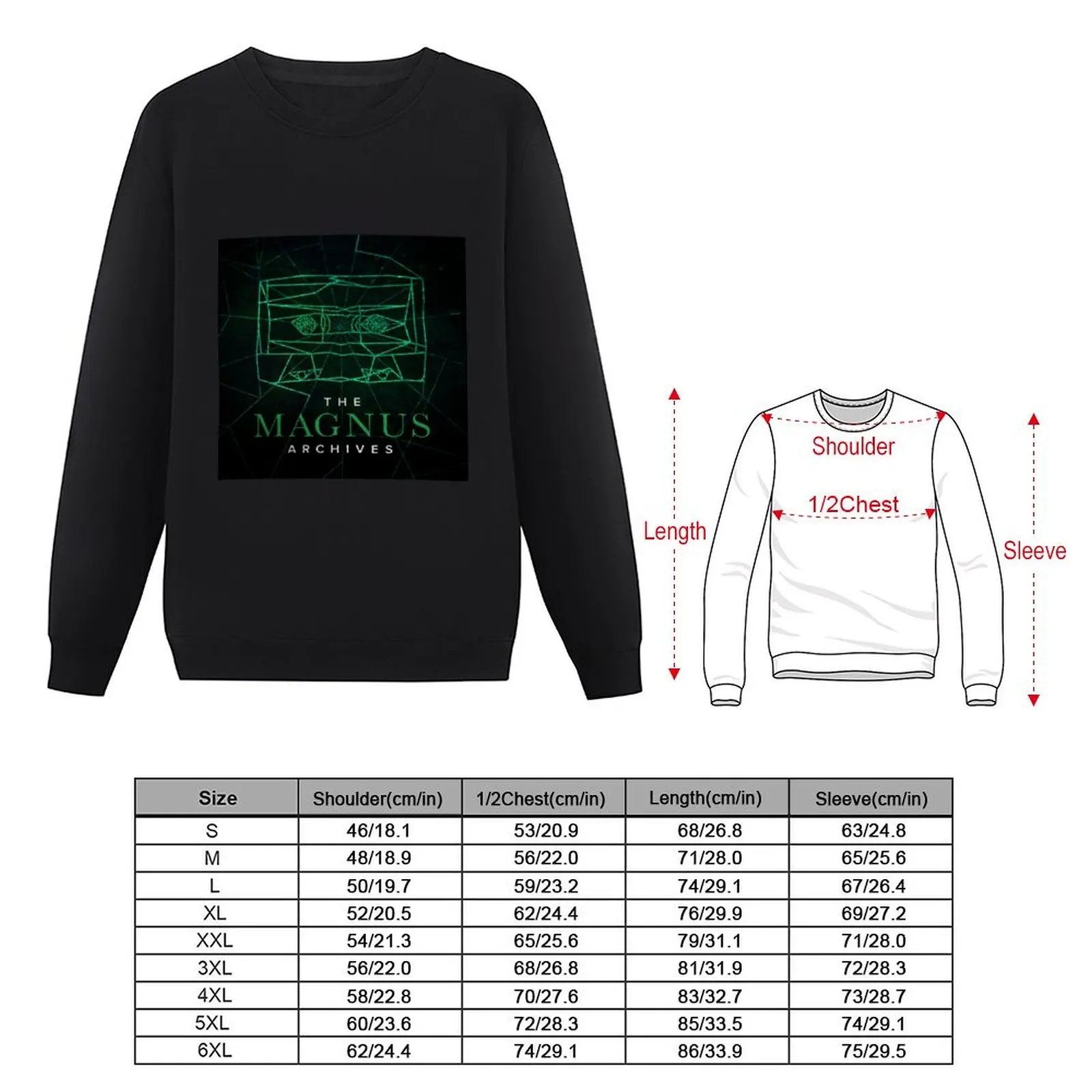 The Magnus Archives Logo (Season 5) (Square Block Logo) Sweatshirt tracksuits autumn sweatshirt