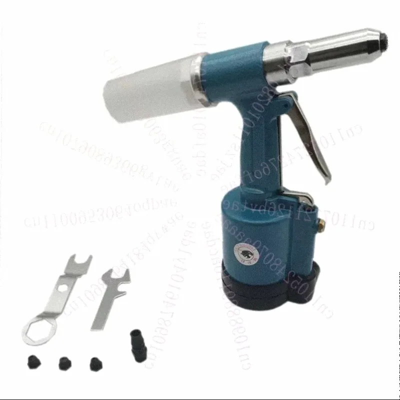Pneumatic Air Hydraulic Pop Rivet Gun Heavy Duty Air Riveter Half Steel Aluminum Nail 2.4-4.8MM Rivet Tool