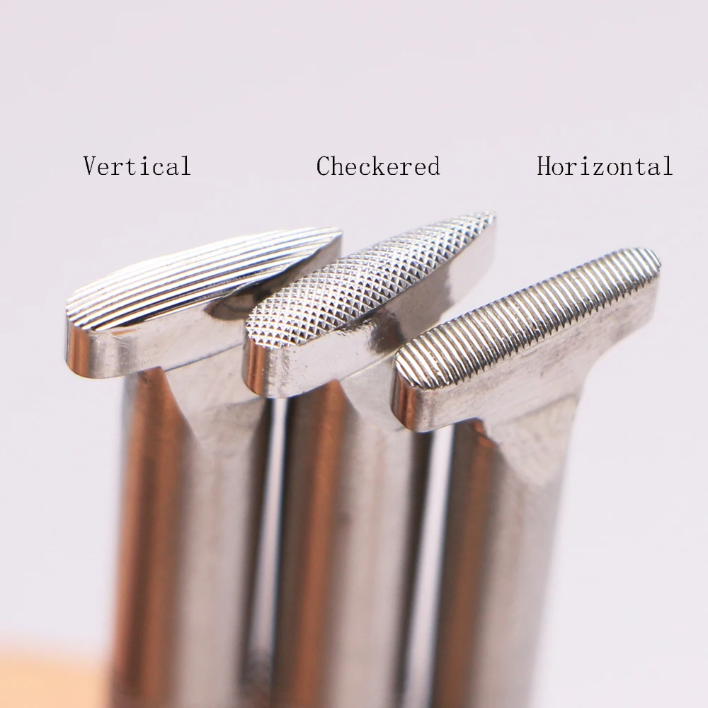 Leather Work Stamping Tool Thumb Grid Pattern P062 Stamps Leather Carving Stamping Stamps Tool Zhongjiang