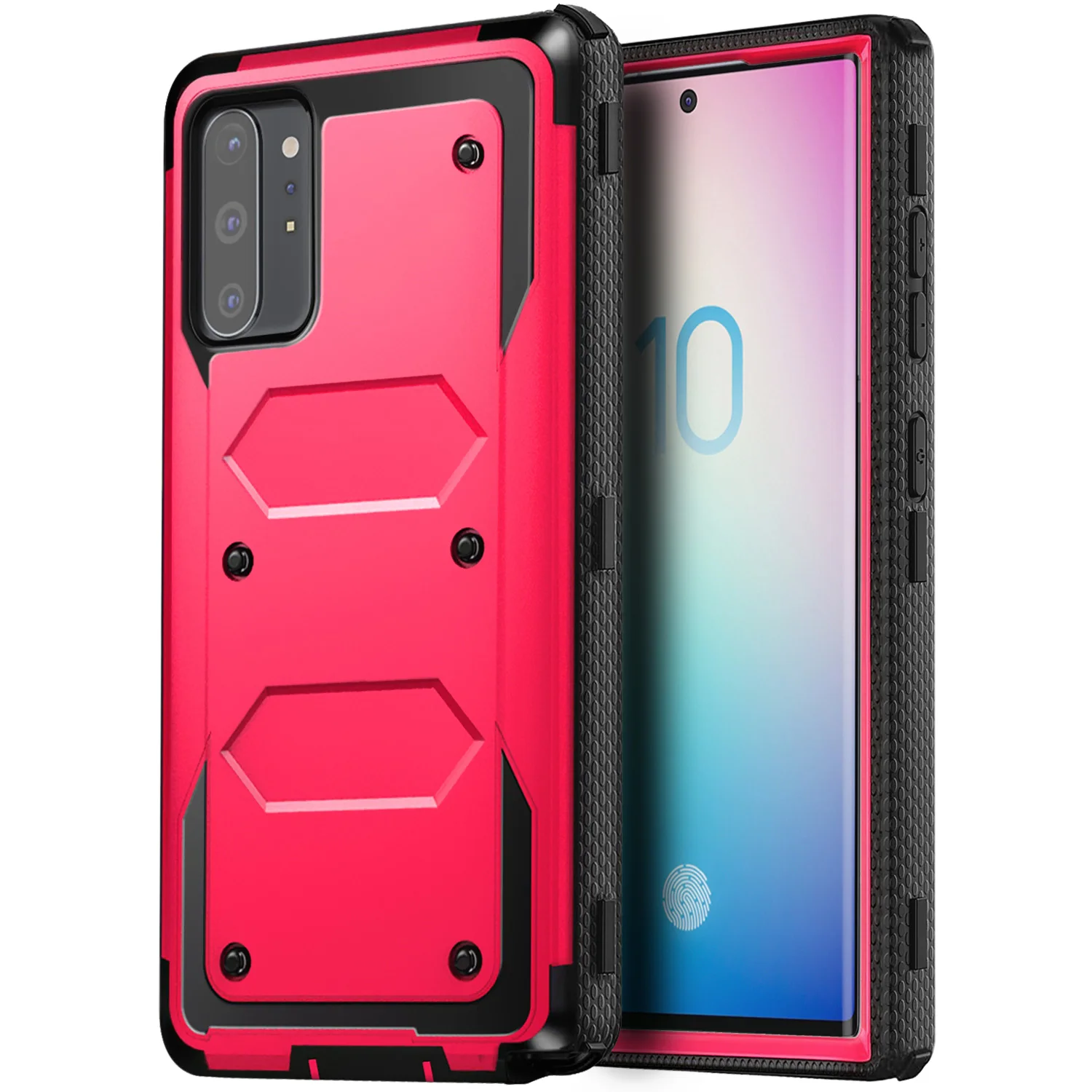 For Samsung Galaxy Note 10/Note10+/Note 10 Plus 5G Phone Case Shockproof Protective Heavy Duty Rugged Hybrid Cover Rose