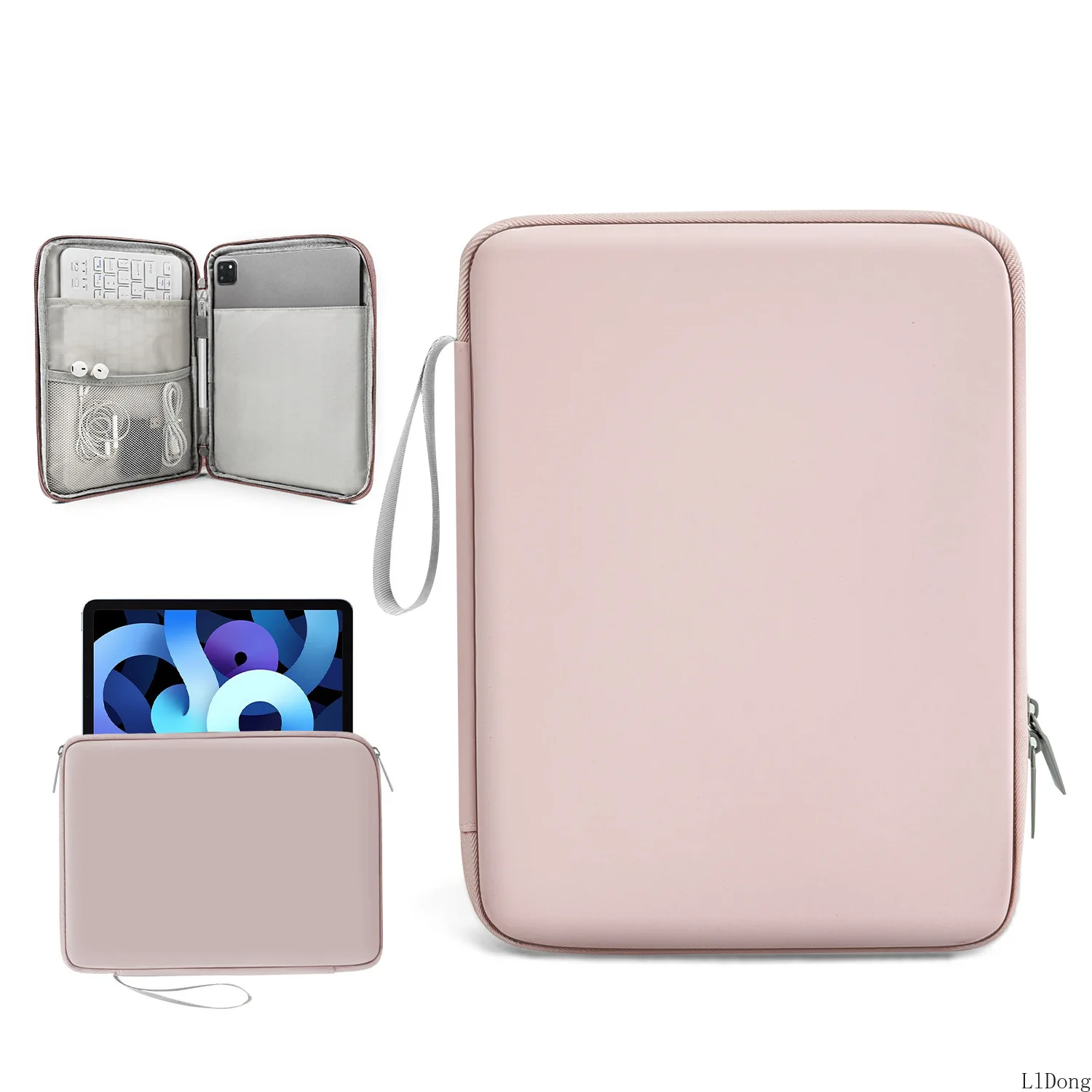 Tablet Cases Bag Sleeve 7.9-12.9 Inch Tablet pouch for IPad air case Pro Samsung Xiaomi Tablet pouch Shockproof  Multi Pockets image 6