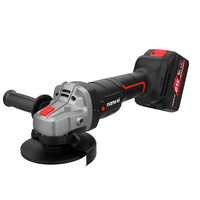 Nanwei 21V Brushless Cordless Li-ion Battery Angle Grinder Rechargeable DIY Home Polishing Machine Cutting Machine Grinder