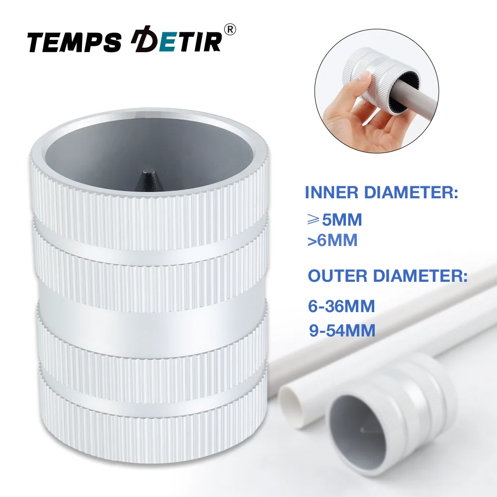

Инструмент для снятия фаски с труб 1/4" до 1-3/8", инструмент для снятия фаски с внутренних и внешних труб, инструмент для снятия заусенцев, расширитель для труб ПВХ, медных труб, сантехнический инструмент