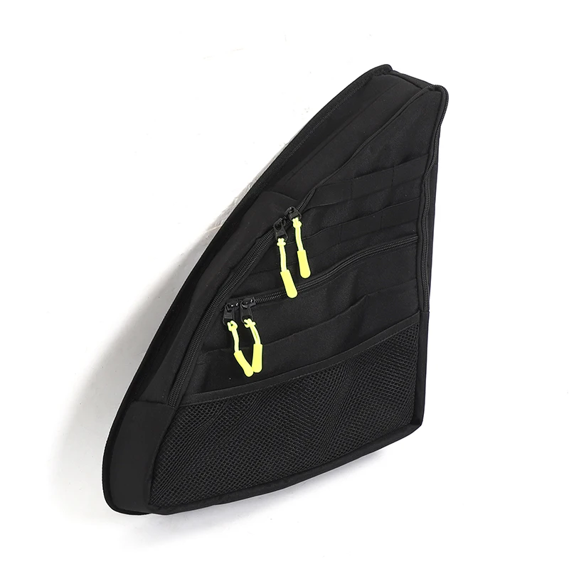 

Suetlcoity For Porsche Cayenne 2011-2017 Black Car Trunk Side Window Storage Bag Cargo Tools Tidying Package Car Accessories