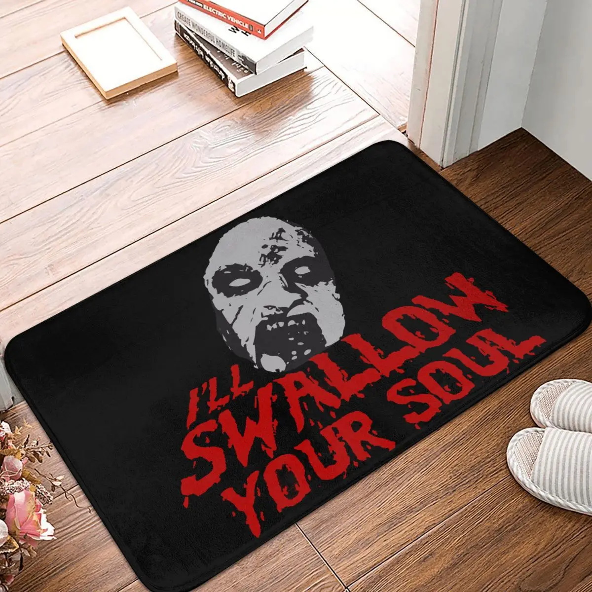 The Evil Dead Non-slip Doormat Soul Bath Bedroom Mat Welcome Carpet Flannel Pattern Decor