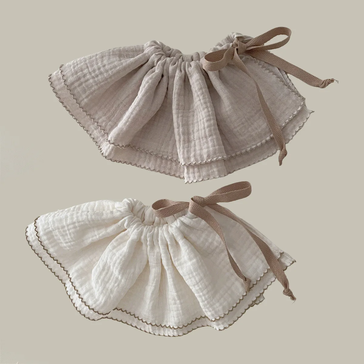 Toalla de golondrina de gasa de algodón puro para bebé, estilo nórdico de otoño e invierno, bufanda inglesa para recién nacido más grande y gruesa, versión coreana