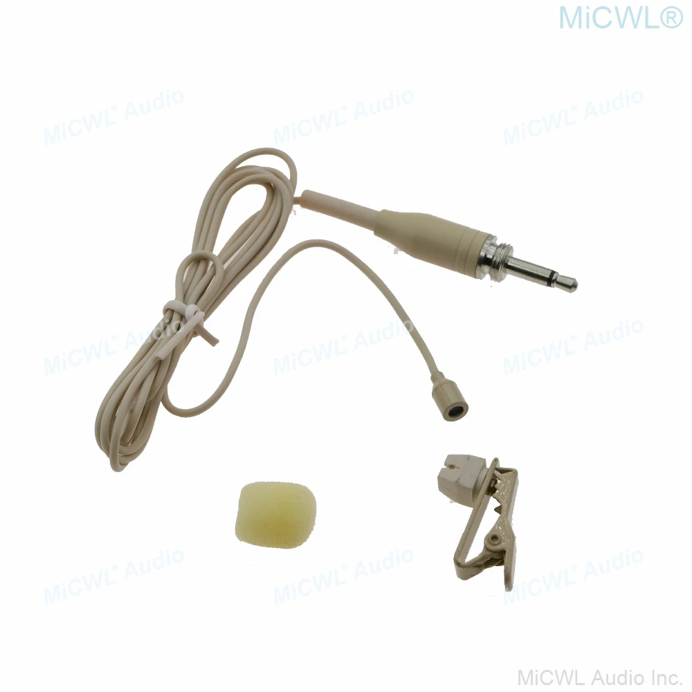 WCB2D mikrofon krawędziowy dla Shure 4-Pin Mini Sennheiser G2 G3 G4 AKG 3Pin TA3F MiPro Audio Sound BeltPack System — zdjęcie produktu 5