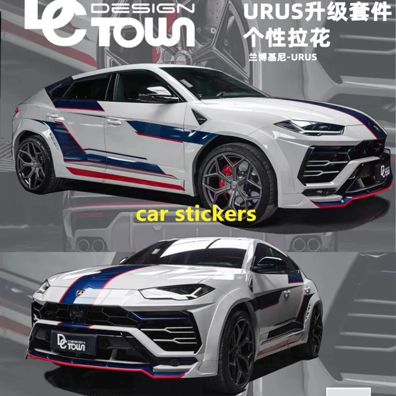 New custom car stickers FOR Lamborghini urus body hood modification custom personalized decoration sports film car decals