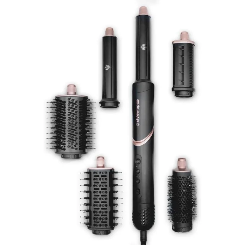 

7-in-1 Coanda Air Hair Multi Styler and Dryer Brush with Negative Ions, Lighter and Foldable Design, Quiet Brushless Motor