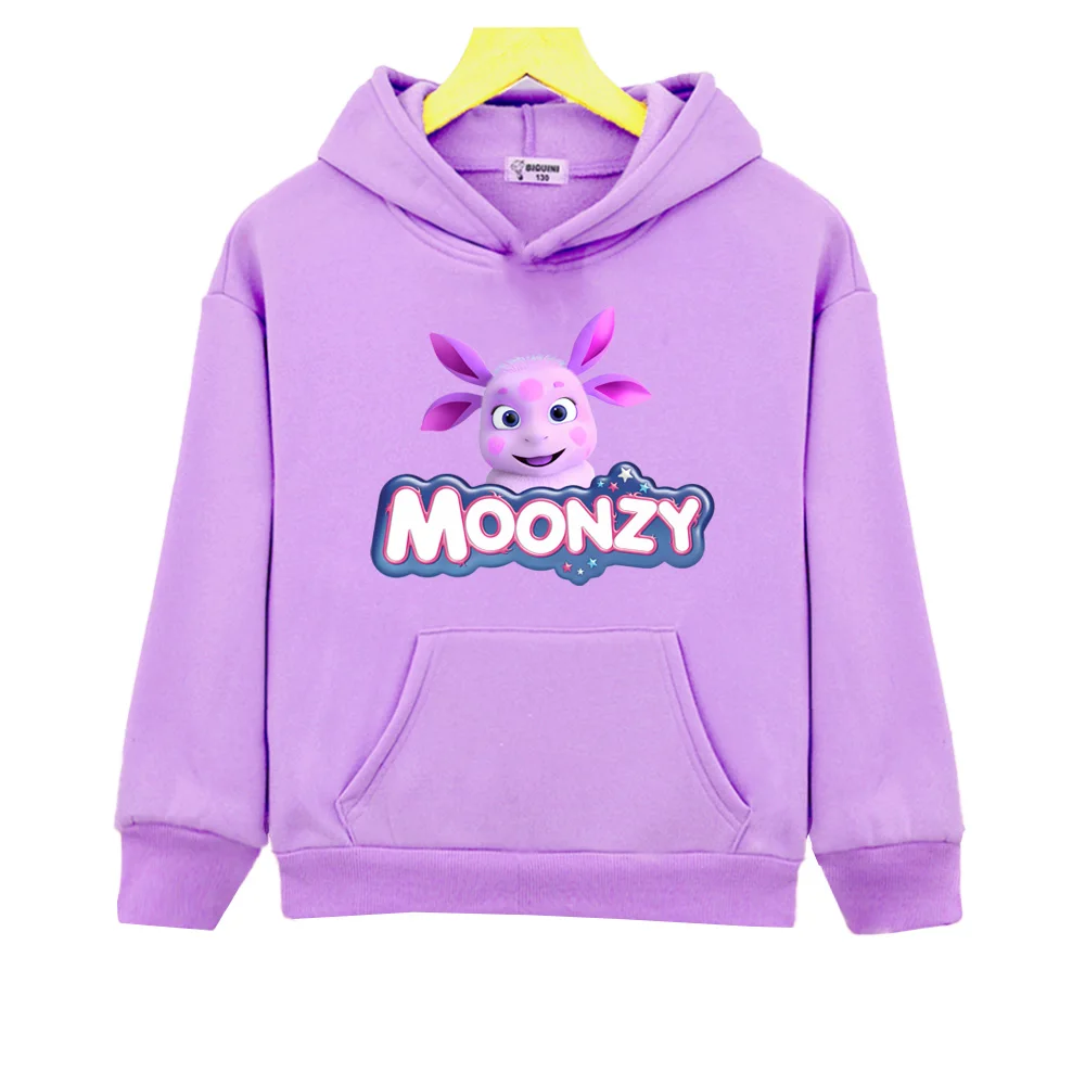 Luntik and His Friends 2026new style Boys Kids Hoodies kawaii Moonzy Cartoon Print Hoody Children Clothing Girls Clothes moletom