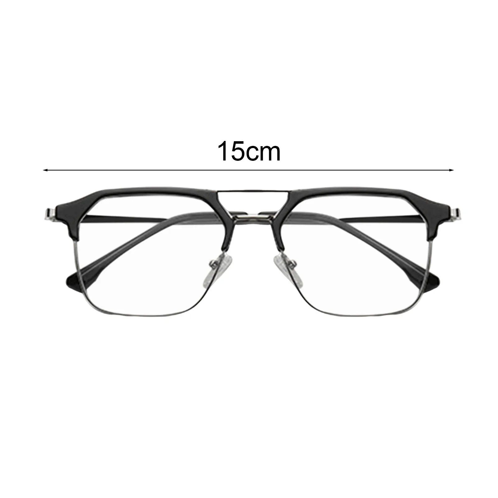 Computer Screen Glasses Stylish Blue Light Blocking Glasses with Frame Strong Hinge for Eye Unisex View for Bluelight