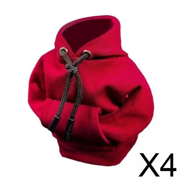 

Universal Gear Shifter Knob Cover Cute Hooded Plush Car Interior Decoration Gift for Women or Man