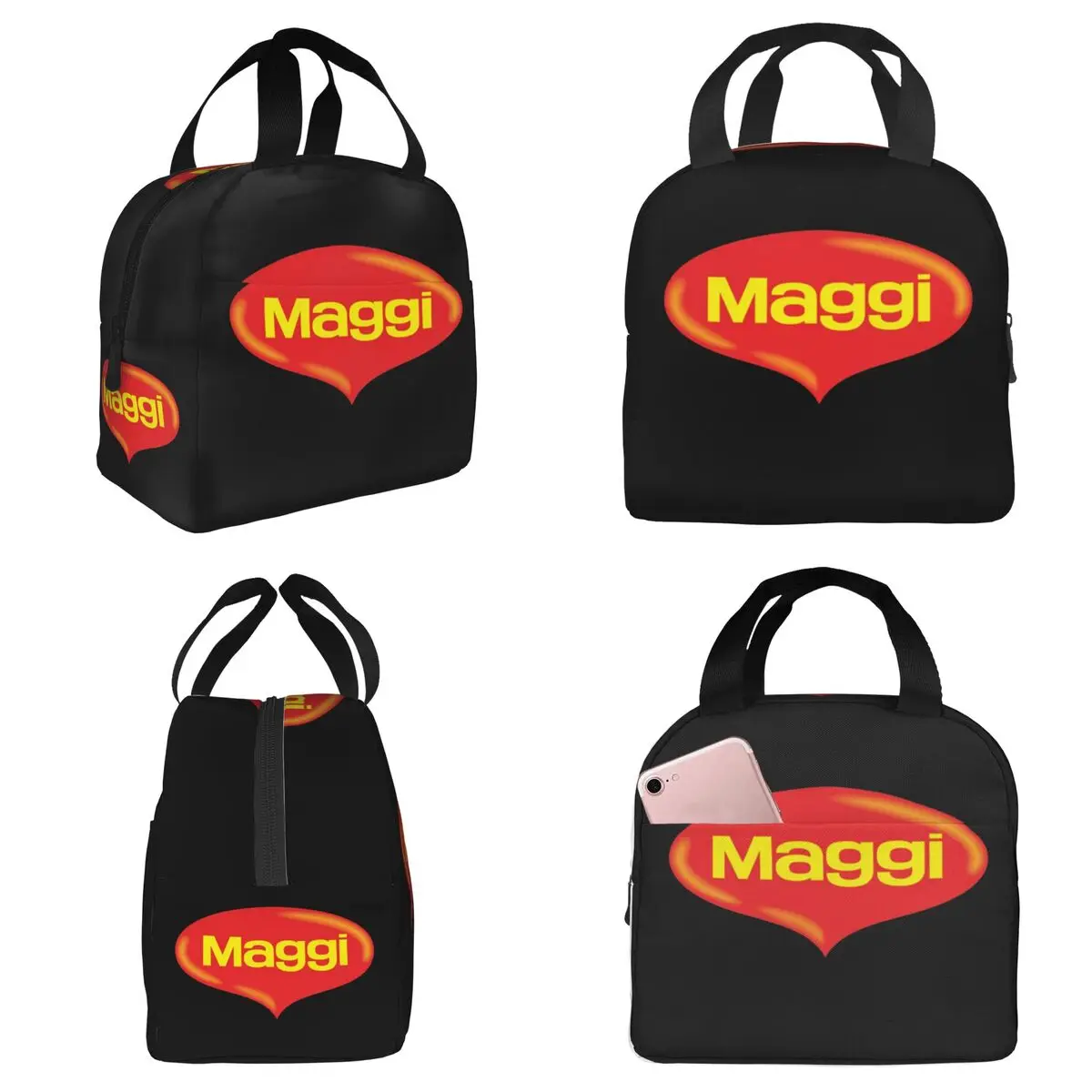 Lifetime Maggi Insulated Lunch Bag for Kids School Cooler Thermal Food Box Tote Portable Lunch Boxes Container