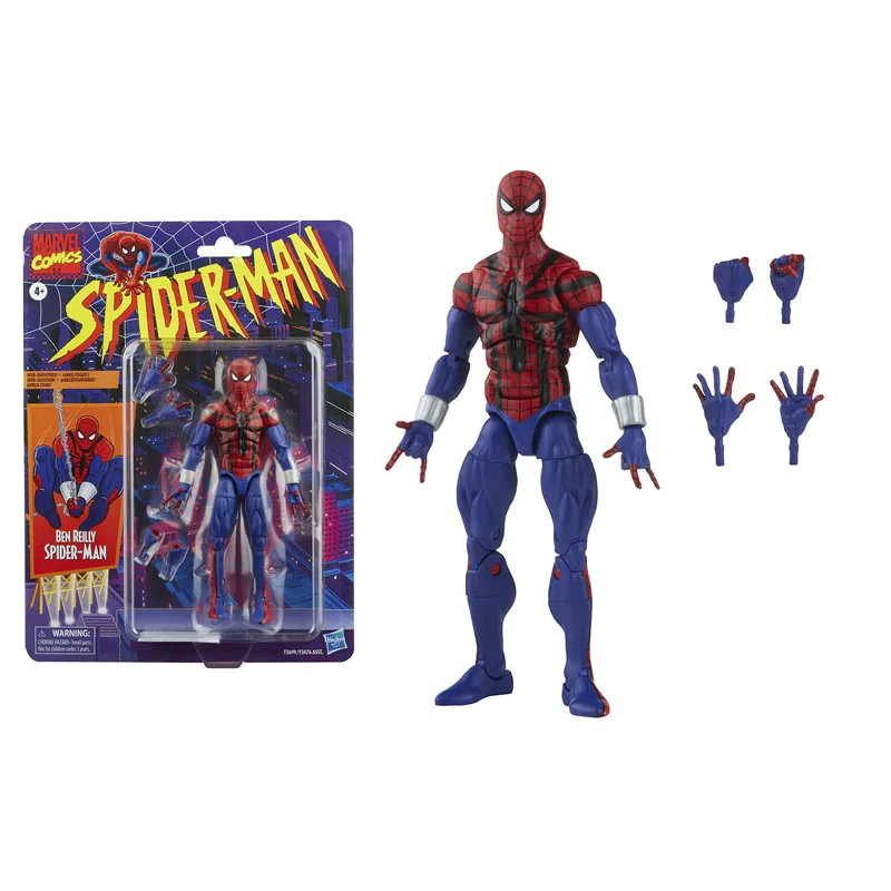 Hasbro-スパイダーマンアクションフィギュアモデル,アニメコレクション