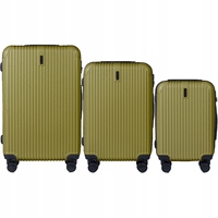 WINGS XXL set of travel suitcases Set of 3 pieces BAGGAGE on 4 wheels