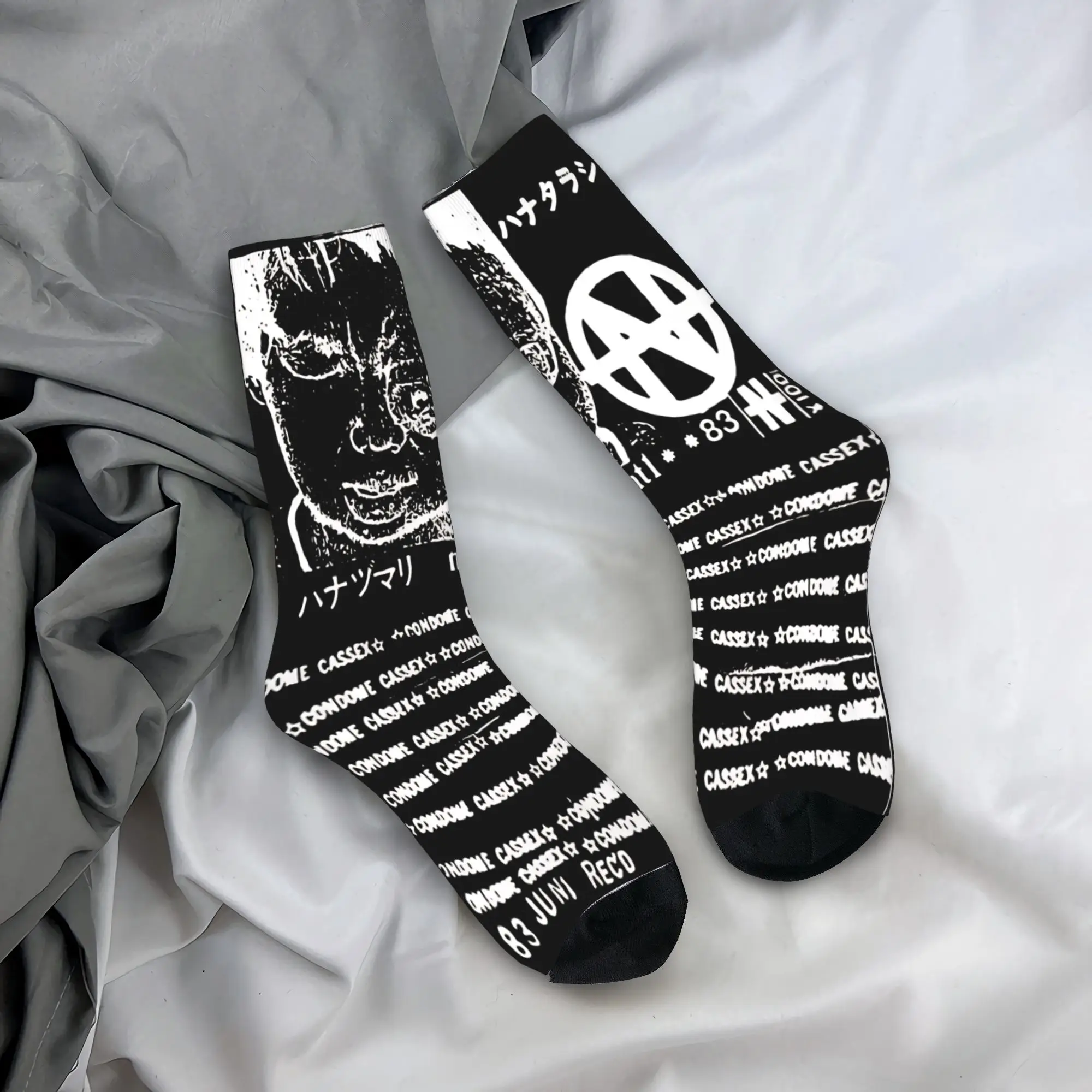 Unisex Hanatarash - Noisexa  Socks Comfortable Casual  Socks Novelty Accessories Middle Tube Socks Best Gift