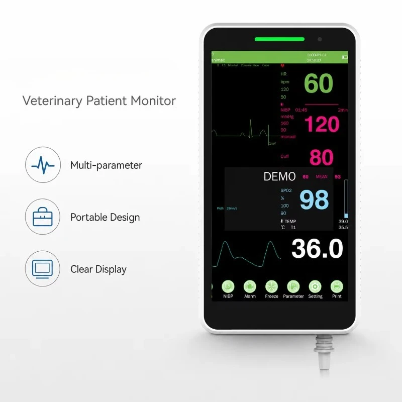 Professional Portable Veterinary Patient RNpet S5P5 Handheld Vet with High Definition Clear Display for Animal
